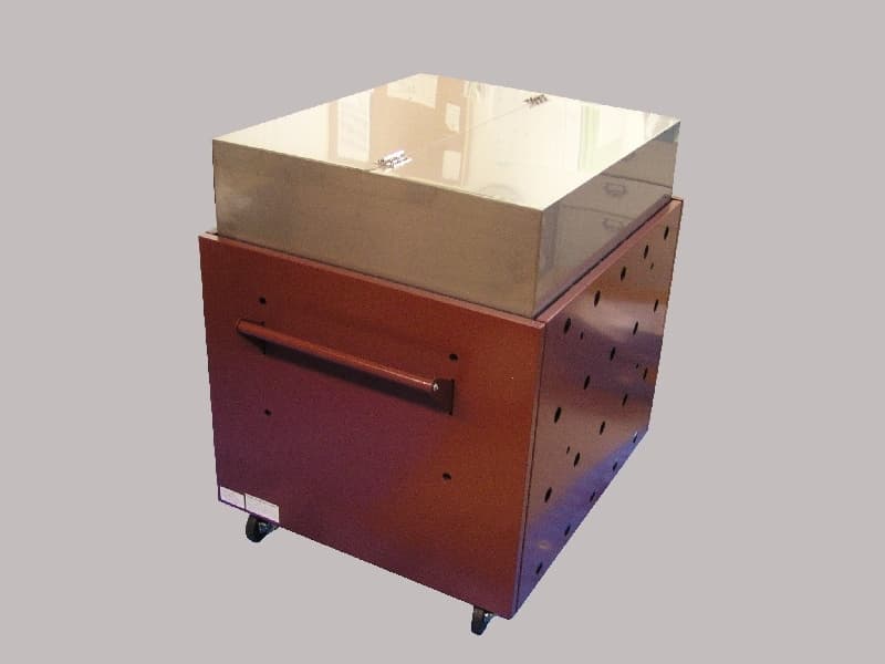 焼き芋機の背面