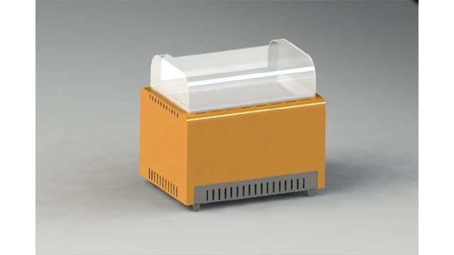 電気式焼き芋機　背面画像