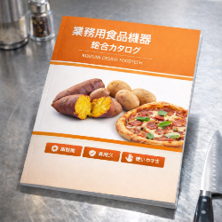 コイズミデザインフードテック製品カタログのイメージ